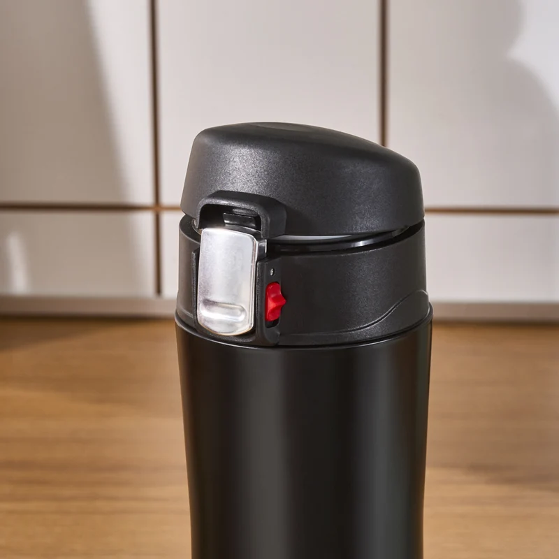 Karaca Pluton, Thermosflasche, 350ML, Schwarz