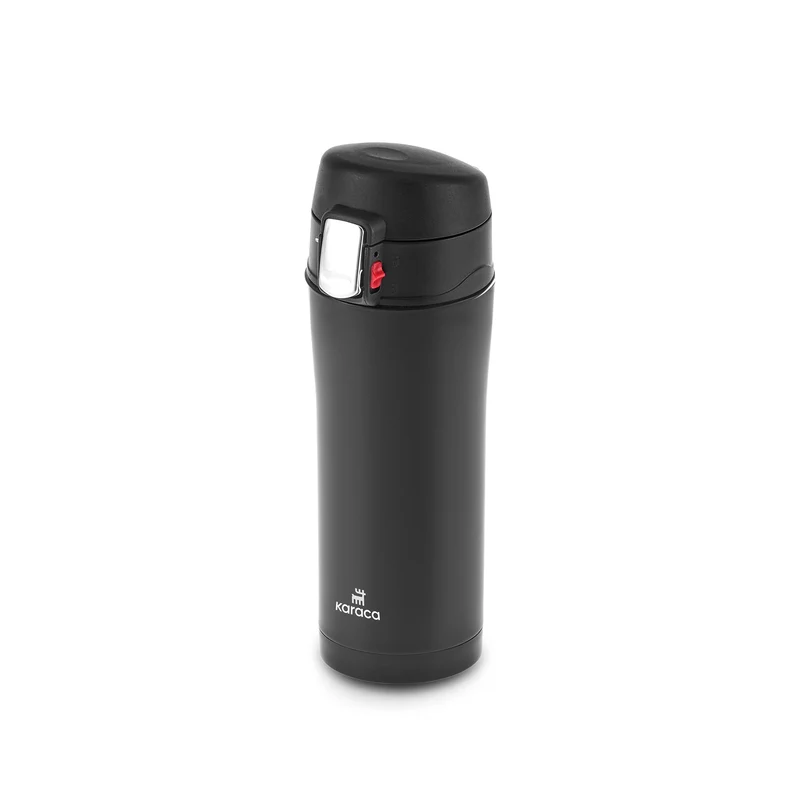 Karaca Pluton, Thermosflasche, 350ML, Schwarz