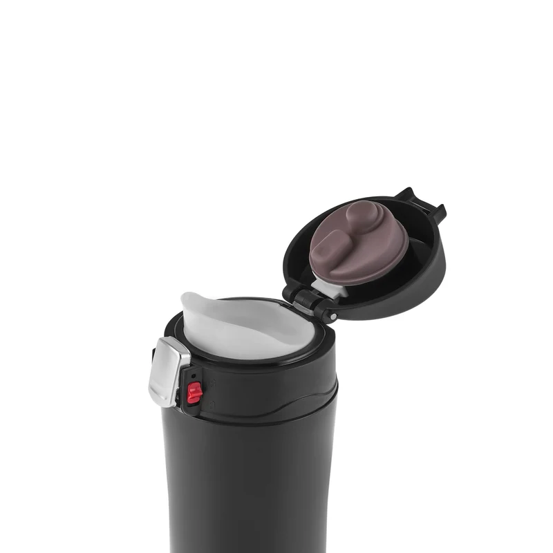 Karaca Pluton, Thermosflasche, 350ML, Schwarz
