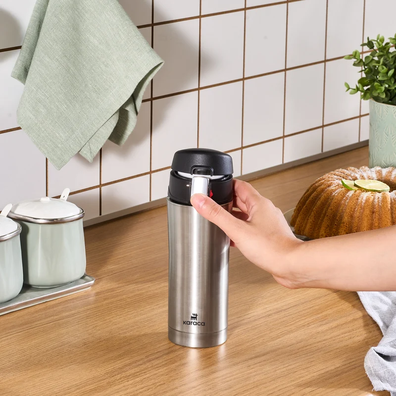 Karaca Pluton, Thermosflasche, 350ML, Inox