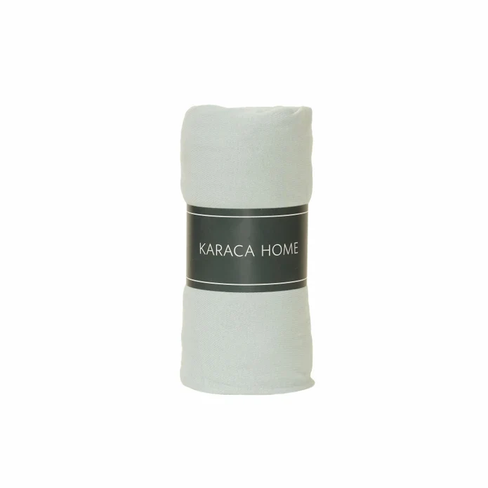 Karaca Home Grüne Jersey Doppelbett Spannbettlaken