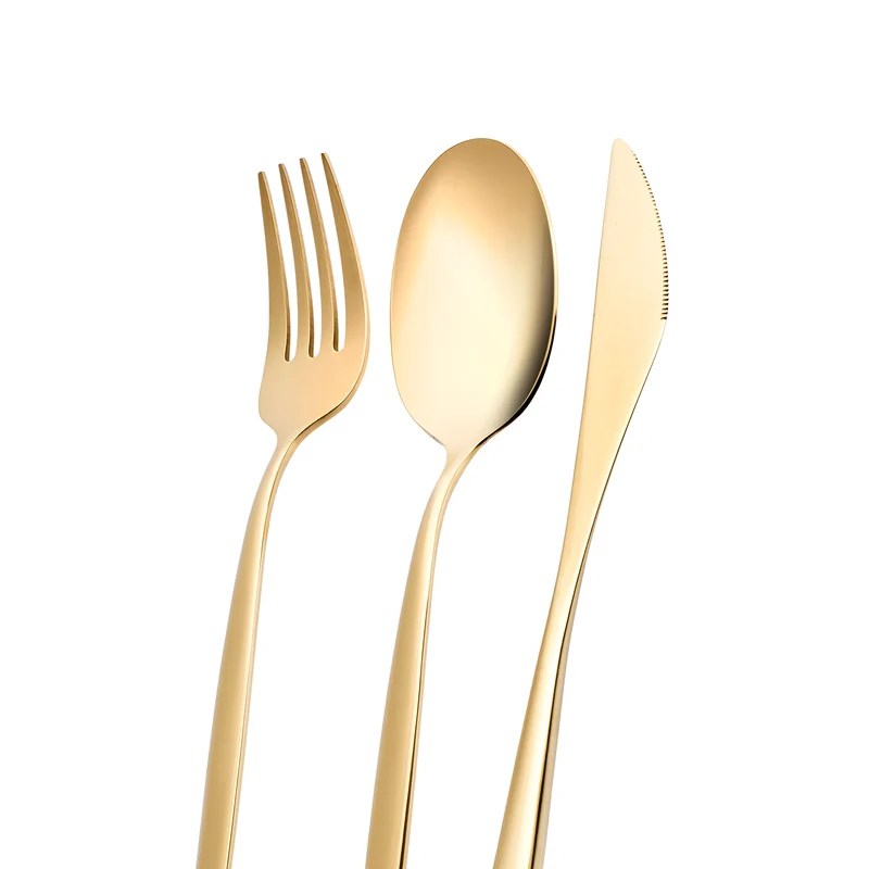 Karaca Lızbon Gold 6-Personen 30-teiliges Besteckset