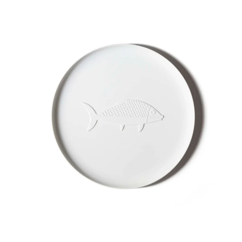 Round Porcelain Tray POISSON, designed by Richard Ginori for Cassina