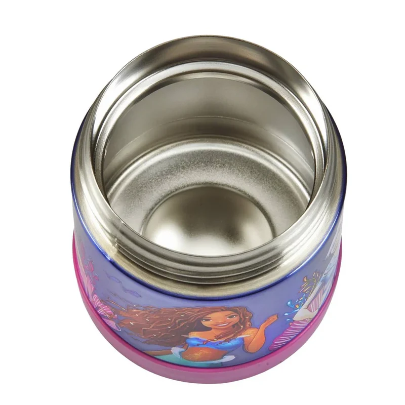 FUNTAINER FOOD JAR Mermaid DISNEY Thermobehälter, 0,30 L | auslaufsicher & kinderleicht