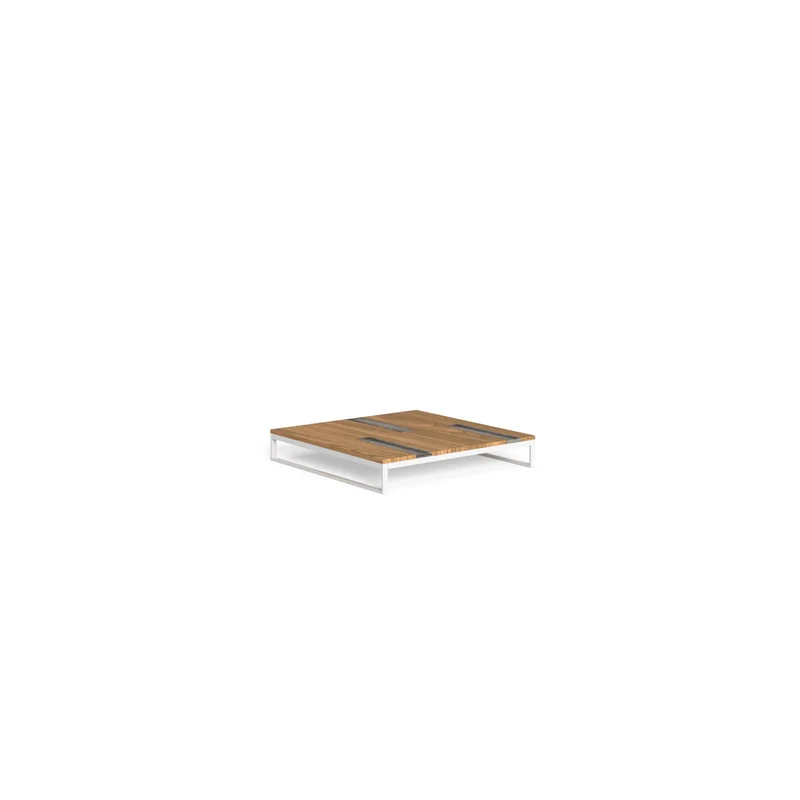 Outdoor Wood and Steel Coffee Table CASILDA by Ramón Esteve for Talenti