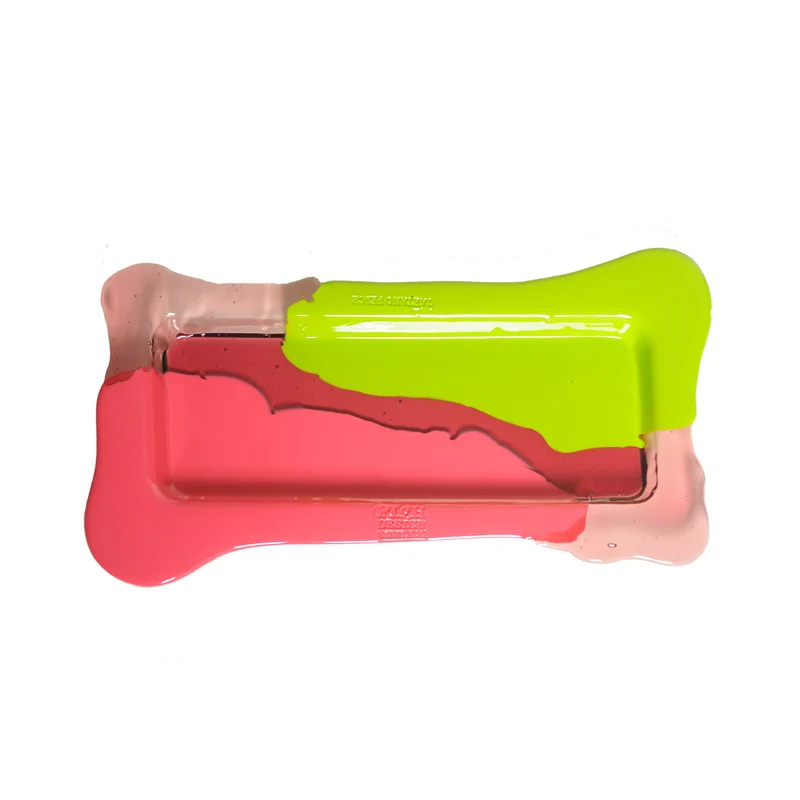 Resin Rectangular Tray TRY-TRAY Pink by Gaetano Pesce for Fish Design
