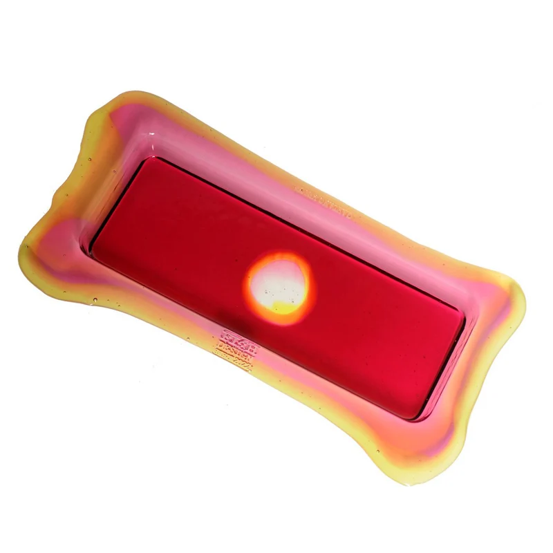 Resin Rectangular Tray TRY-TRAY Red by Gaetano Pesce for Fish Design