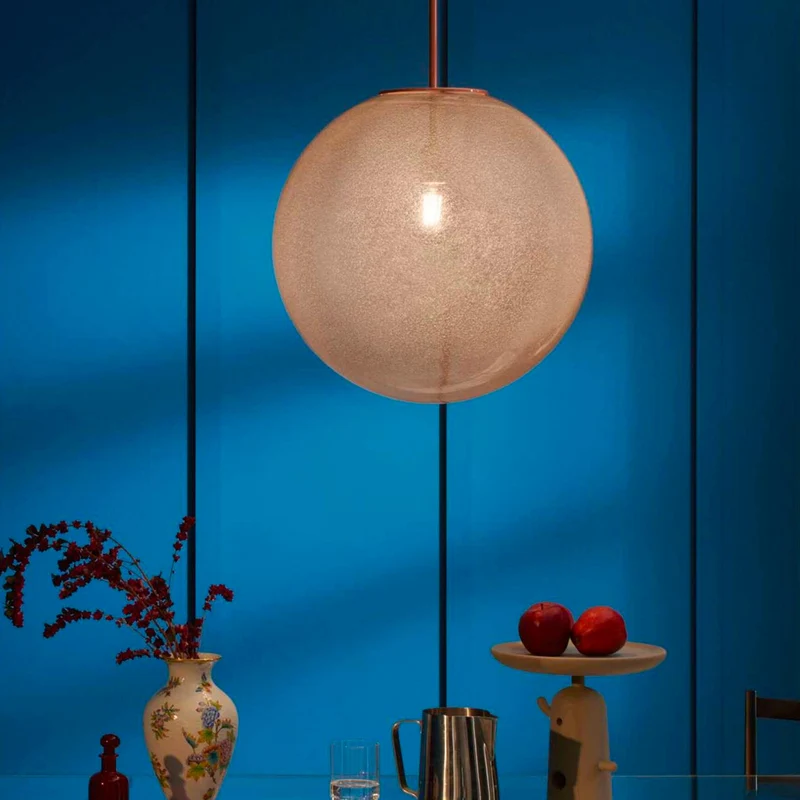 Blown Glass Suspension Lamp BOLLICOSA, designed by Cassina