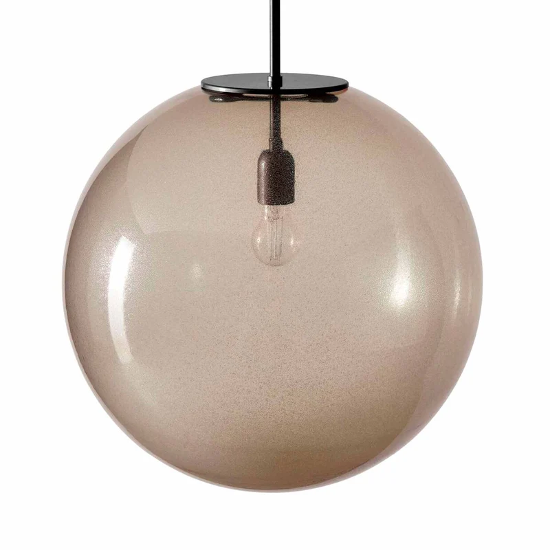 Blown Glass Suspension Lamp BOLLICOSA, designed by Cassina
