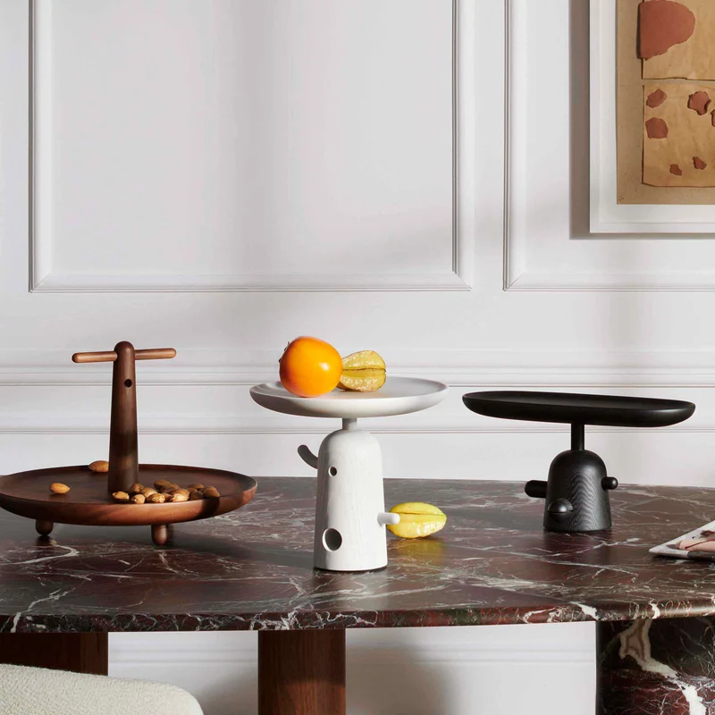 Wood Centrepiece REACTION POETIQUE, designed by Jaime Hayon for Cassina