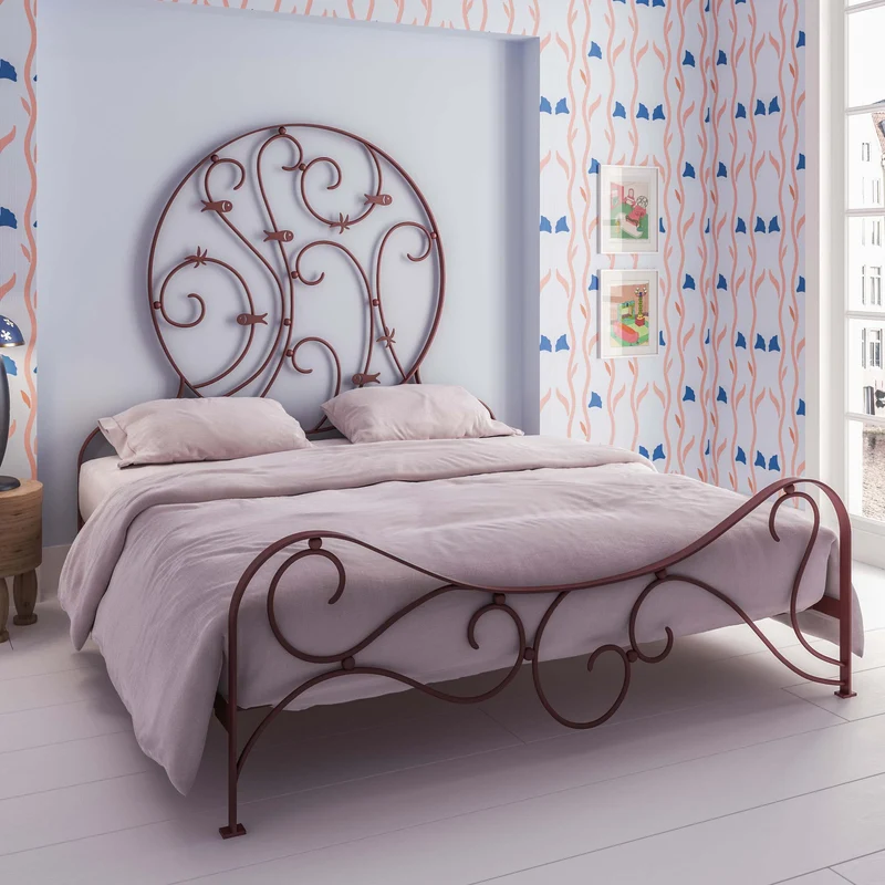 Iron Bed WAVE by Maria Christina Hamel for MikroDesign