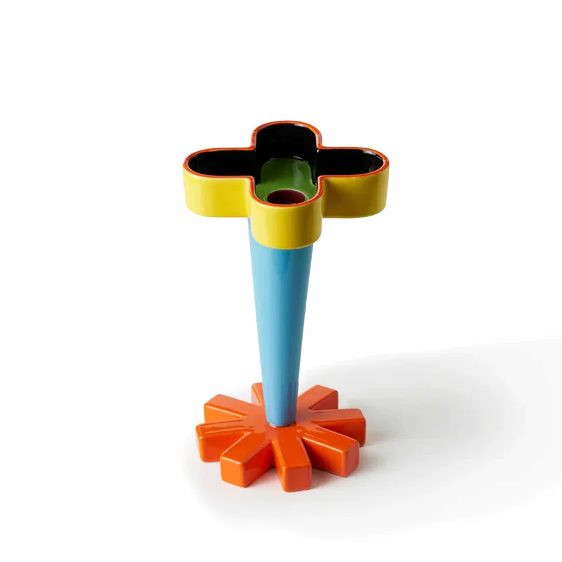 Ceramic Vase CROCE PICCOLA by Karim Rashid for Bitossi Ceramiche - Limited Edition