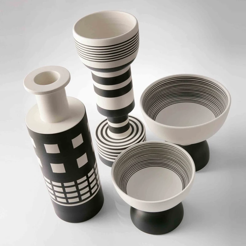 Ceramic Vase VASO ROCCHETTO by Ettore Sottsass for Bitossi Ceramiche
