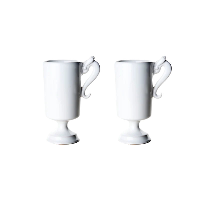 Ceramic Tea Cup GRIFO Set of Two by MikroDesign