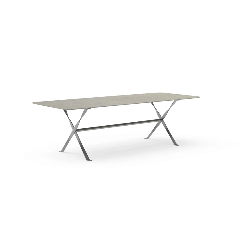 Outdoor Steel Dining Table GEORGE by Ludovica + Roberto Palomba for Talenti