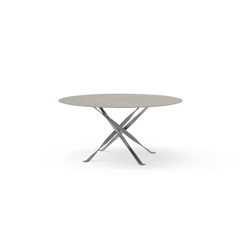 Outdoor Steel Dining Table GEORGE by Ludovica + Roberto Palomba for Talenti