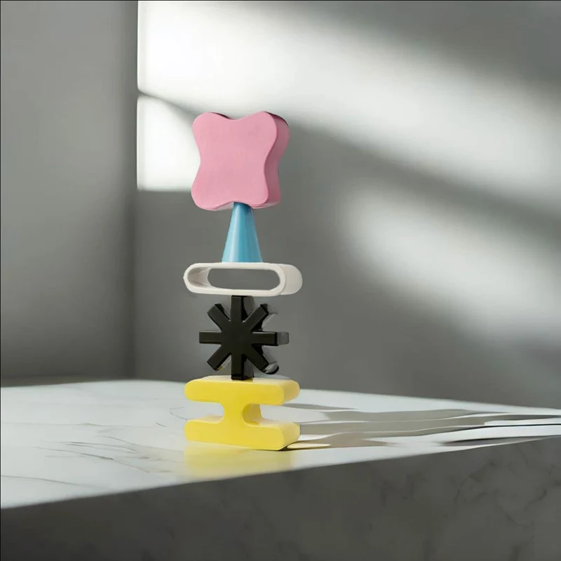 Ceramic Sculpture TOTEM 1 by Karim Rashid for Bitossi Ceramiche - Limited Edition