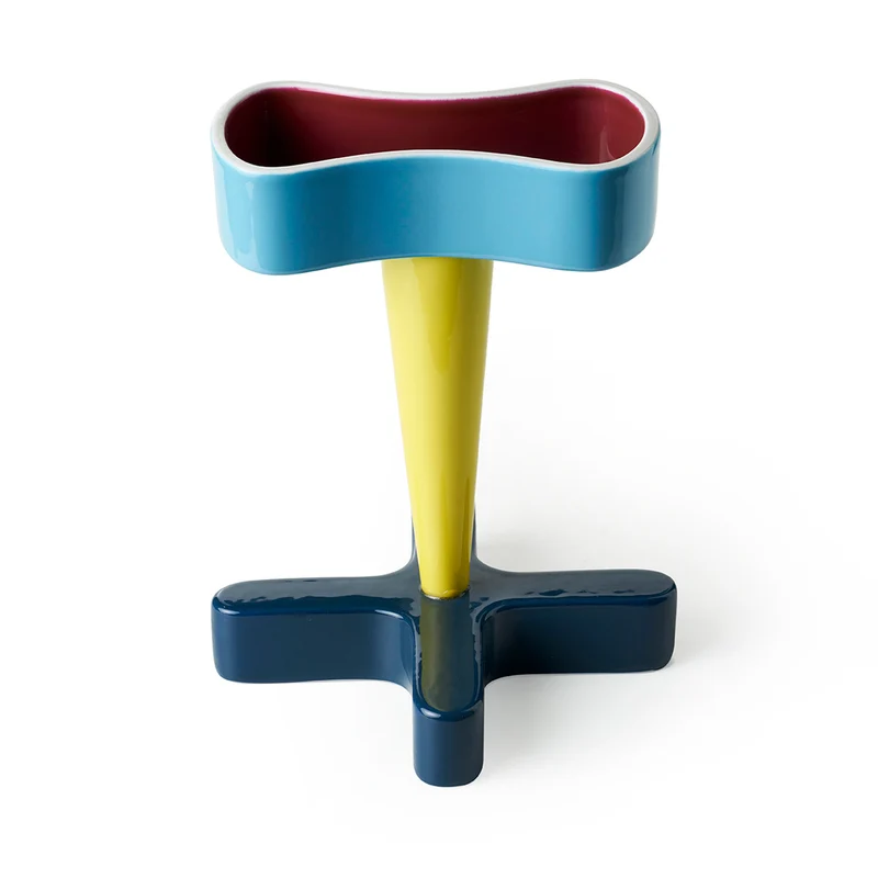 Ceramic Vase ELLISSE by Karim Rashid for Bitossi Ceramiche - Limited Edition
