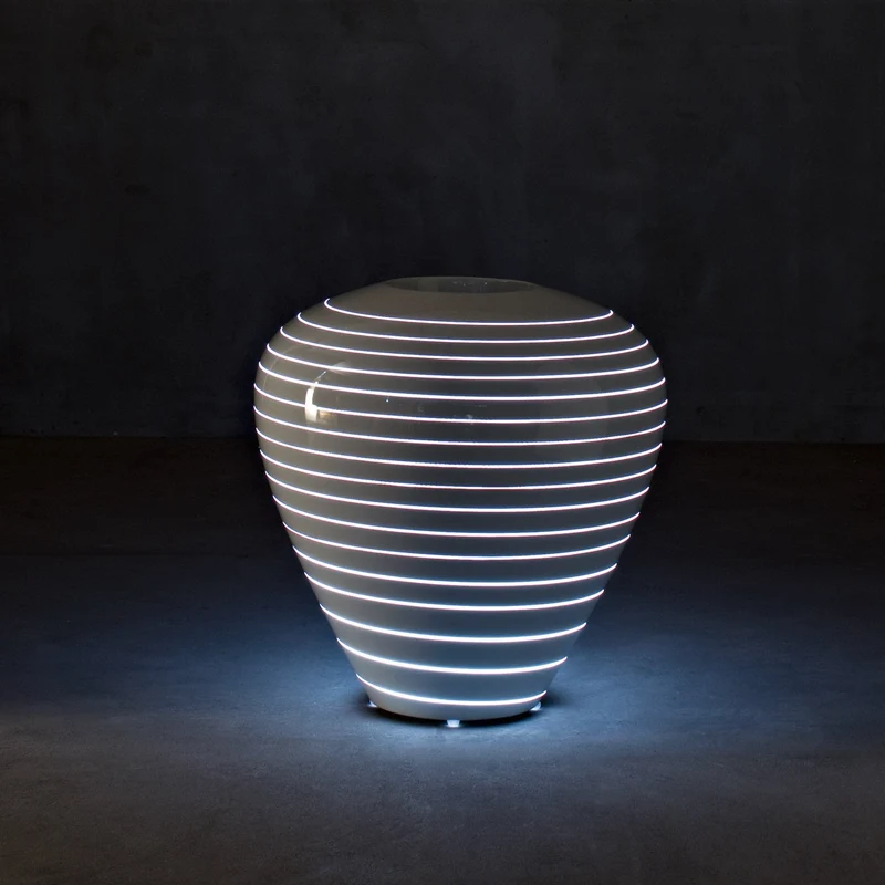 Outdoor Vase GRAND MARY with Light by Marc Sadler for Serralunga