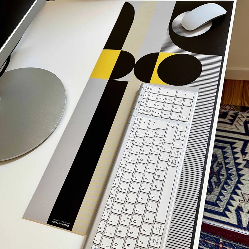 Vinyl Working Pad GEOMETRIE 01 Set by Valeria Eva Rossi