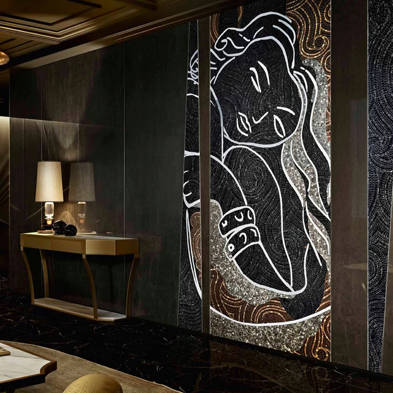 Vetrite Glass Mosaic Decorative Panel JEANNE by Sicis