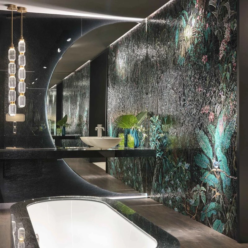 Mosaic GIAVA DARK RECT 02 by Sicis