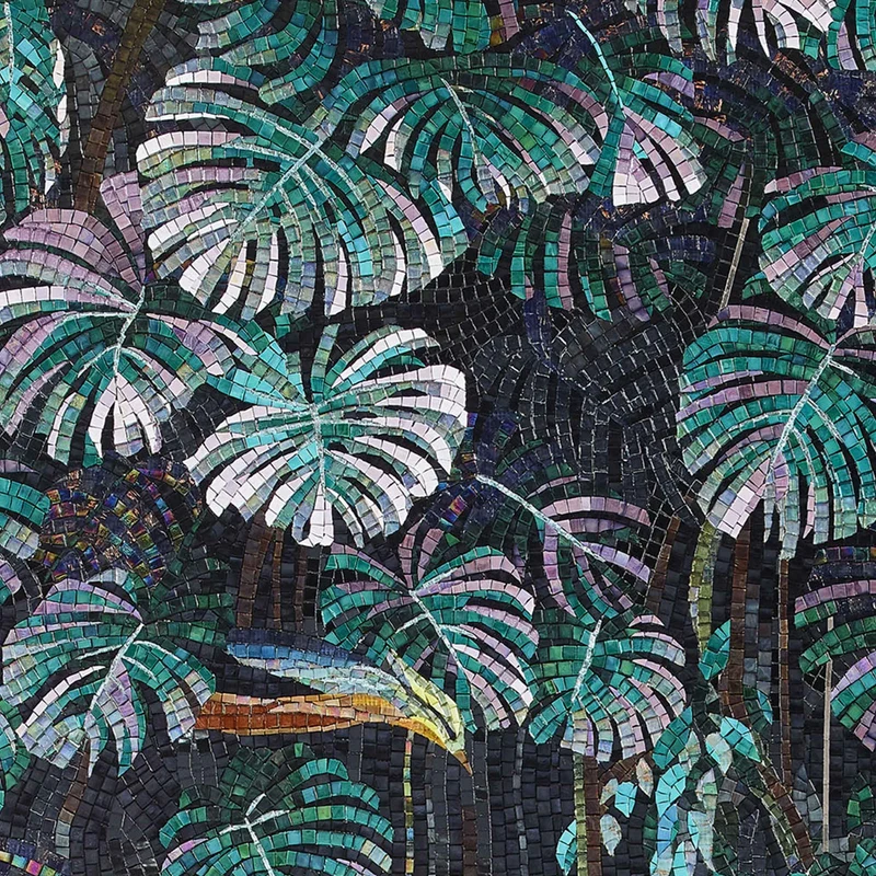 Mosaic GIAVA DARK RECT 01 by Sicis