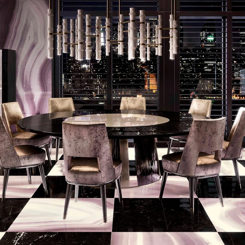 Vetrite Glass Decorative Panel AGATA LILLA by Sicis