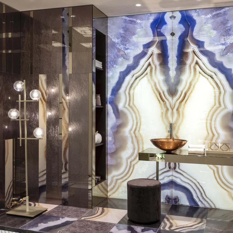 Vetrite Glass Decorative Panel CLIFF by Sicis