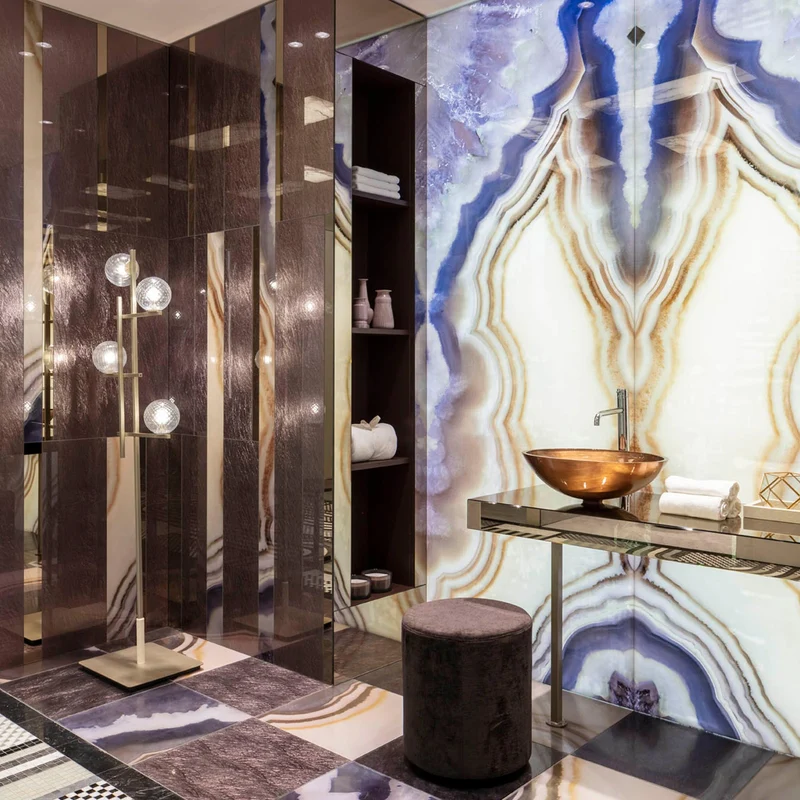 Vetrite Glass Decorative Panel CLIFF by Sicis