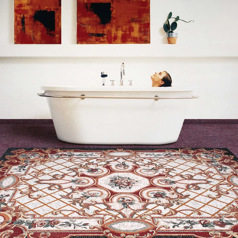 Mosaic Rug DUPRE' by Sicis