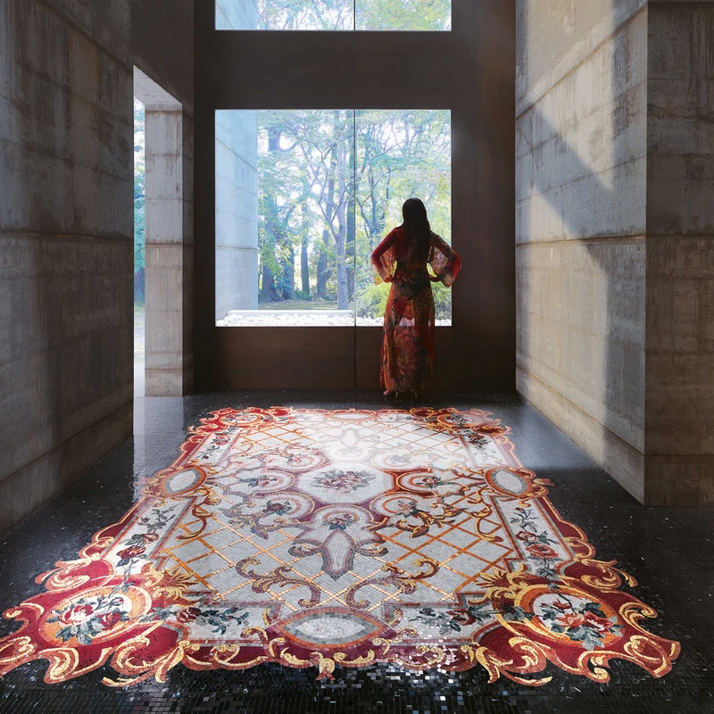 Mosaic Rug DUPRE' by Sicis