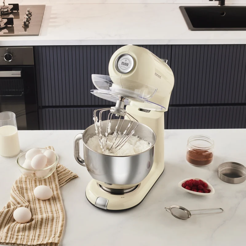 Homend Vintage Profashion 3027H, Küchenchef, Creme, 1500W, 5,5L