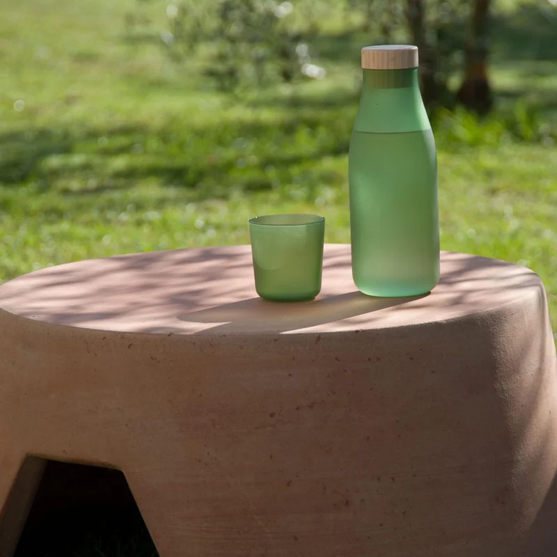 Terracotta Coffee Table ALBI LOW by Mario Scairato