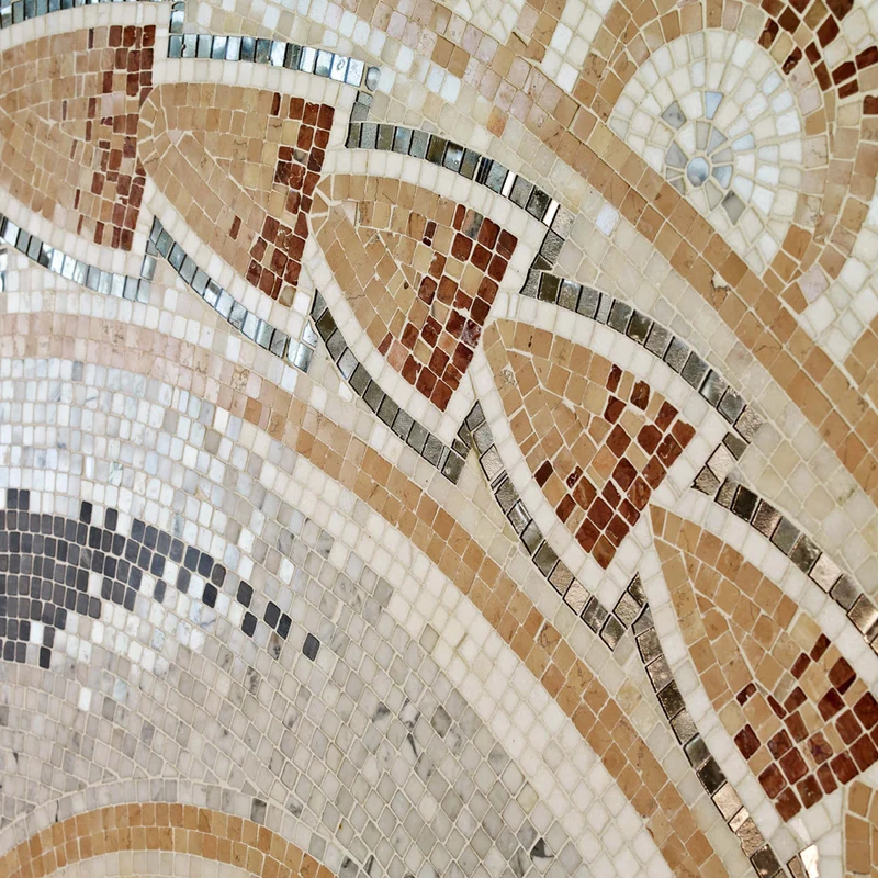 Mosaic Rug PAISLEY ART by Sicis