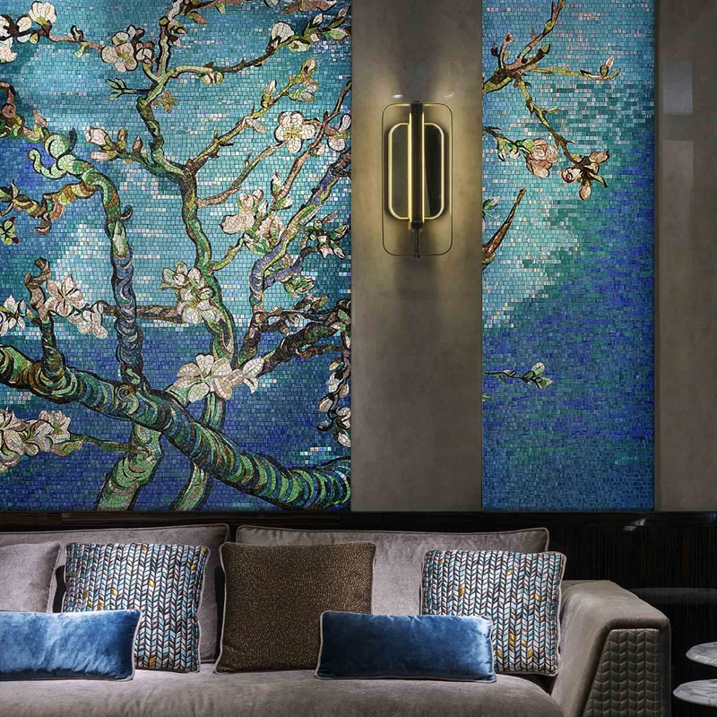 Mosaic ALMOND BLOSSOM by Sicis