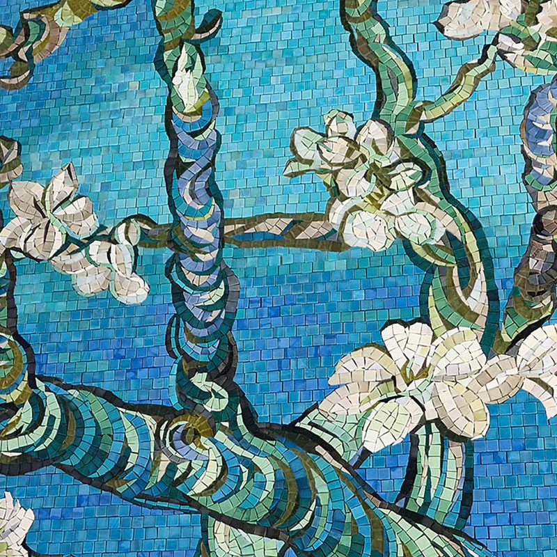 Mosaic ALMOND BLOSSOM by Sicis