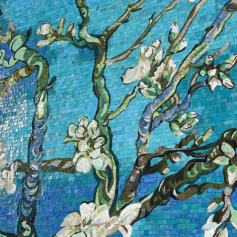 Mosaic ALMOND BLOSSOM by Sicis