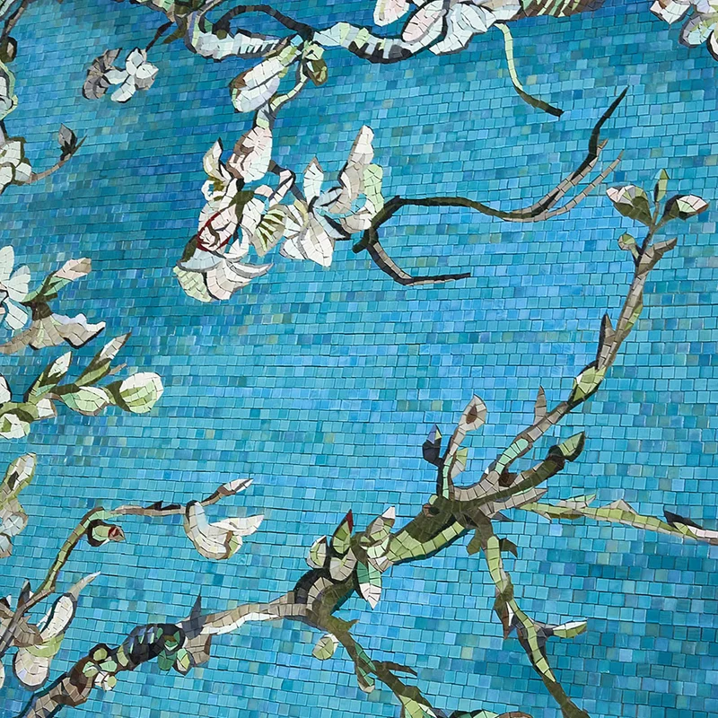 Mosaic ALMOND BLOSSOM by Sicis