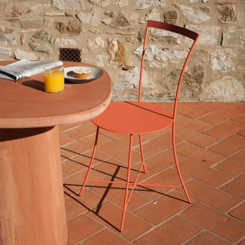 Steel Stackable Chair IRMA by Mario Scairato for InternoItaliano