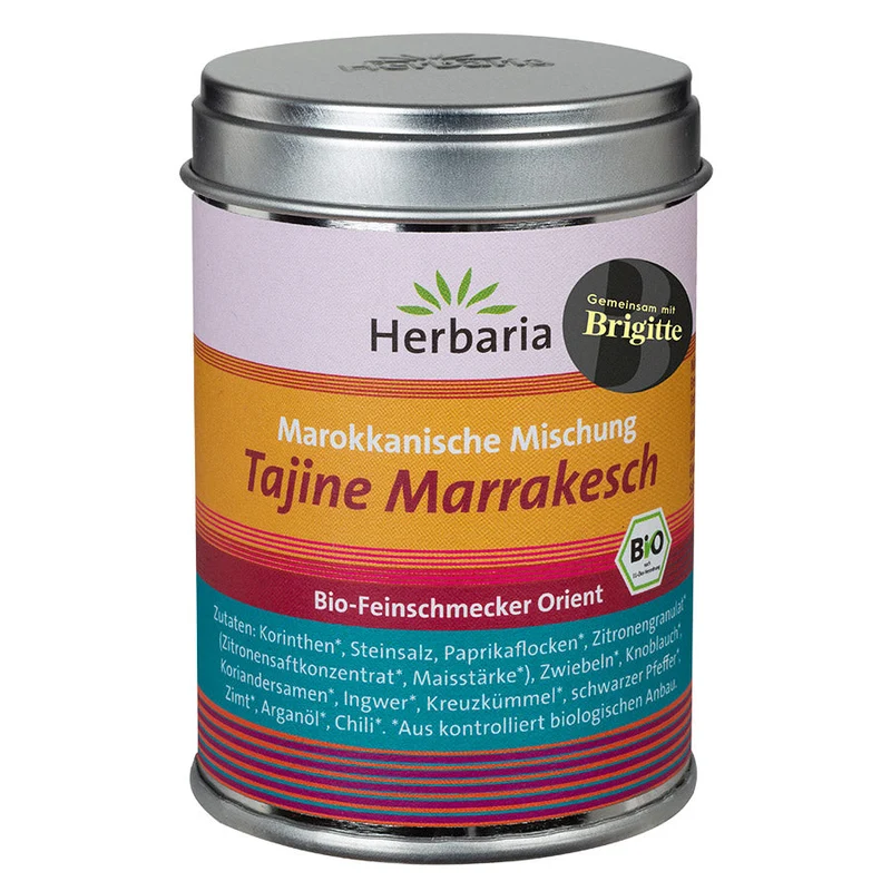 Herbaria Tajine Marrakesch Gewürzmischung Bio 100 g - in Kooperation mit Brigitte