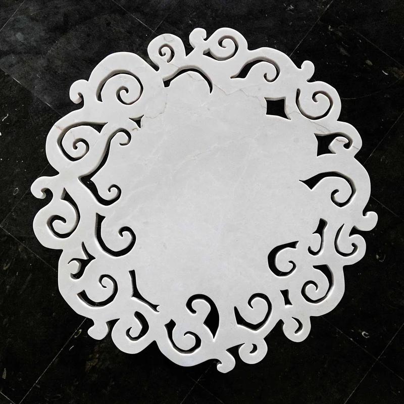 Marble Coffee Table MACRAME' by Roberto Semprini