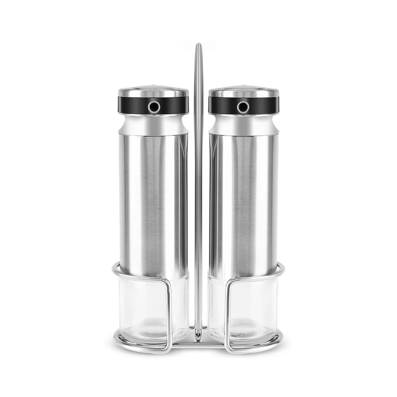 Karaca Stellum, 3-teiliges Öl- und Essigflaschen-Set, Inox