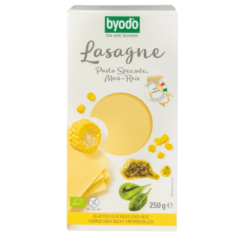BYODO Lasagne Reis-Mais 250 g
