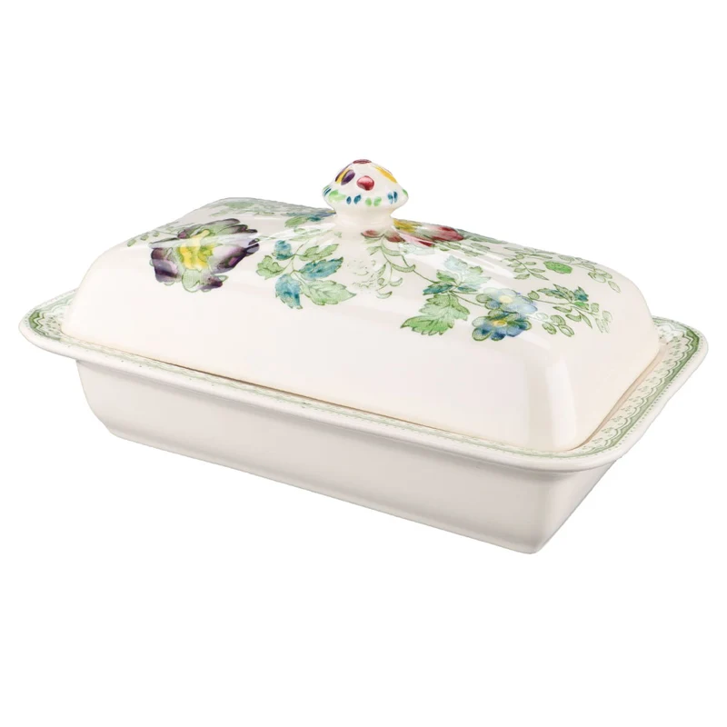 Butterdose / Butterglocke Typ 3 rechteckig