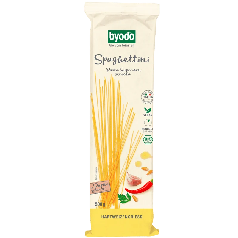 BYODO Bio Spaghettini semola 500g