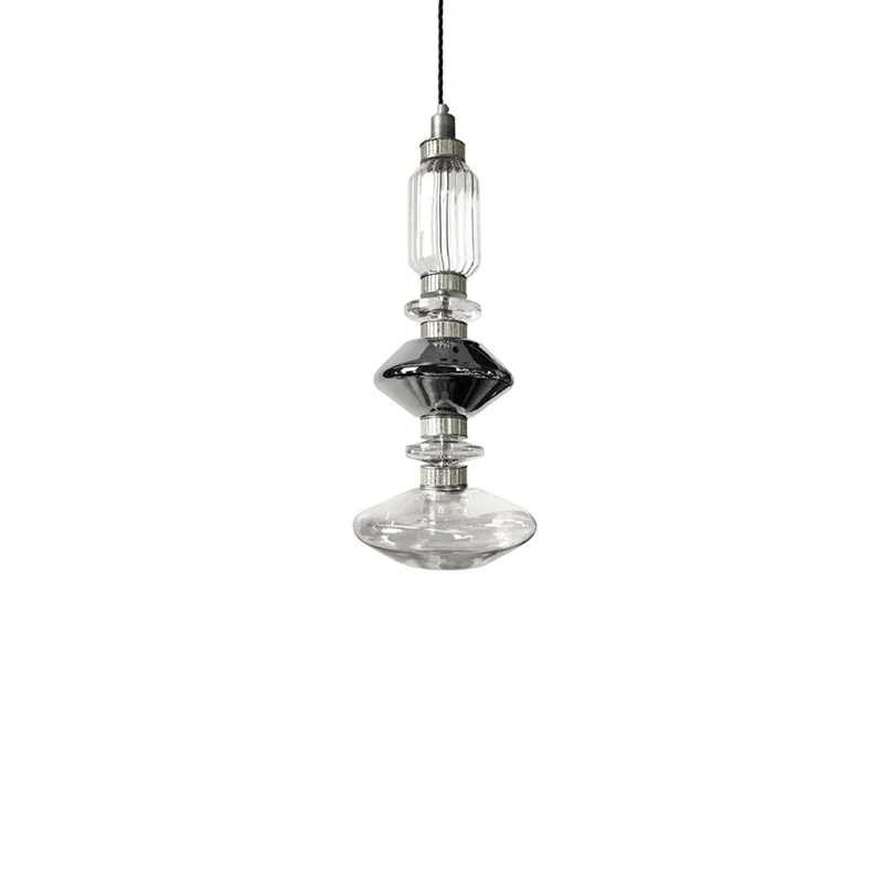 Glass Suspension Lamp BALLET N.1 by Sicis