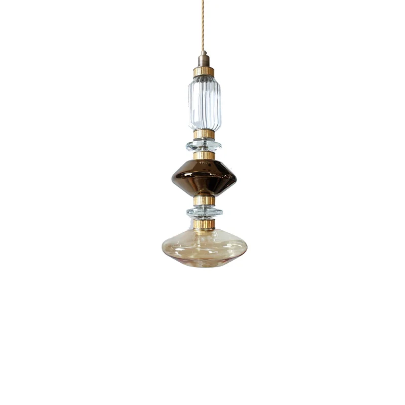 Glass Suspension Lamp BALLET N.1 by Sicis