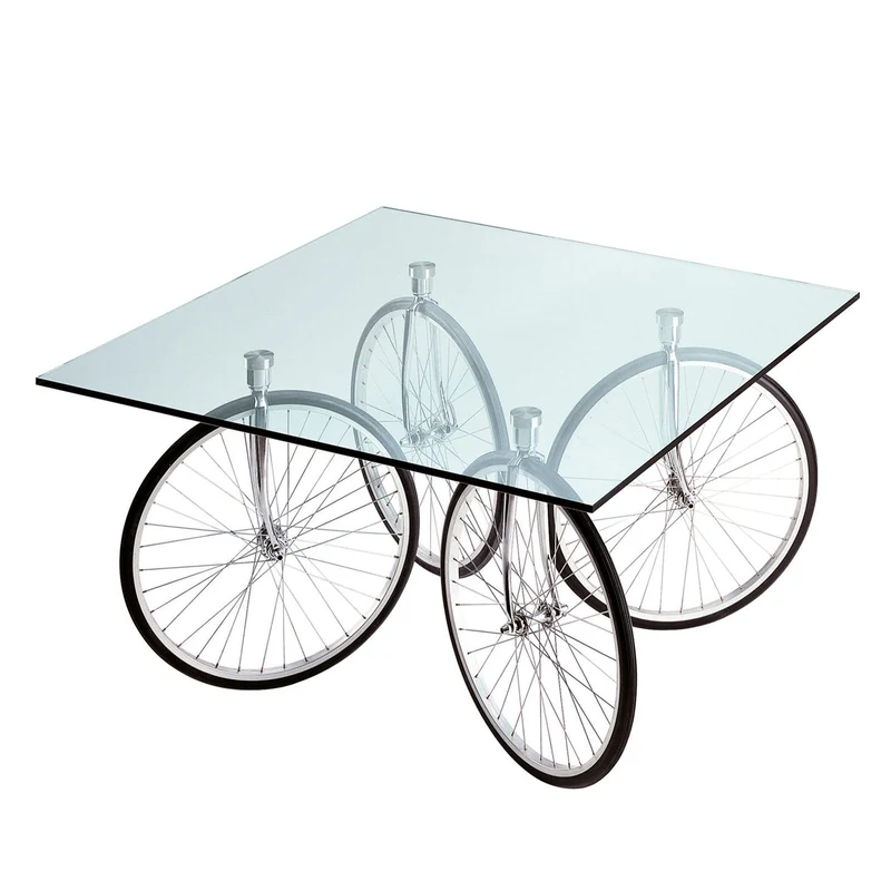 Glass Side Table TOUR by Gae Aulenti for FontanaArte