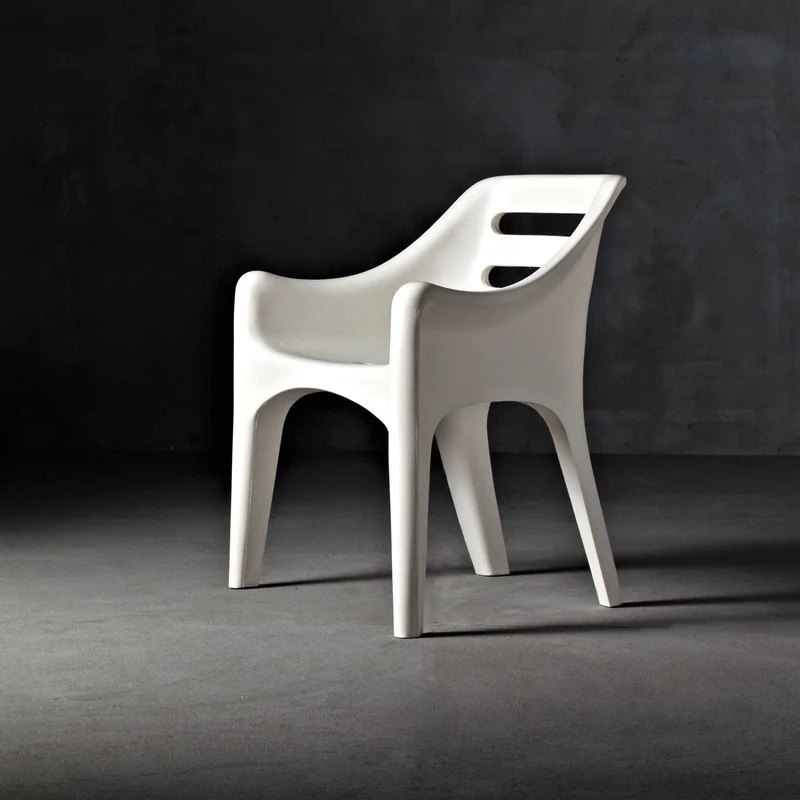 Outdoor Chair RUSSEL by Vico Magistretti for Serralunga